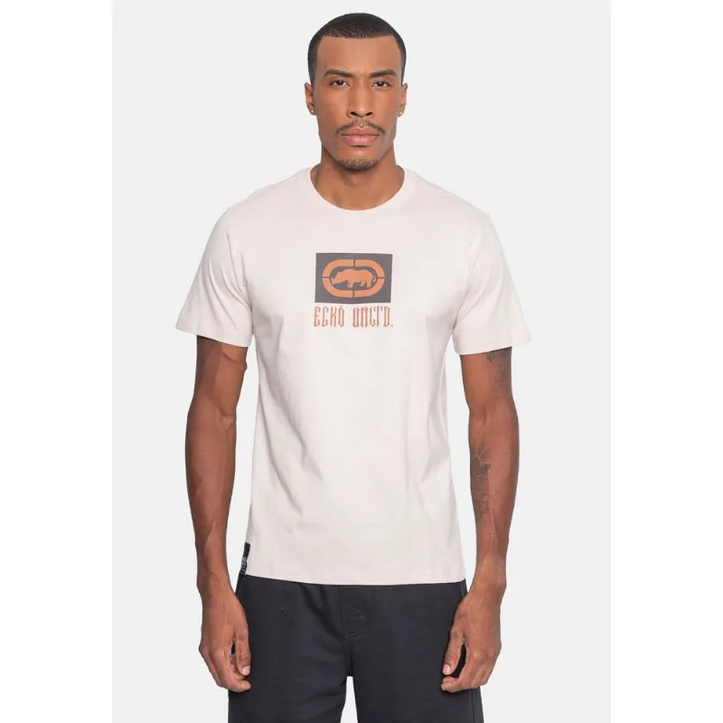 Camiseta Ecko Estampada Areia - P