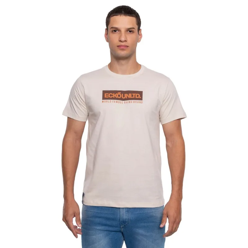 Camiseta Ecko Estampada Branca - G