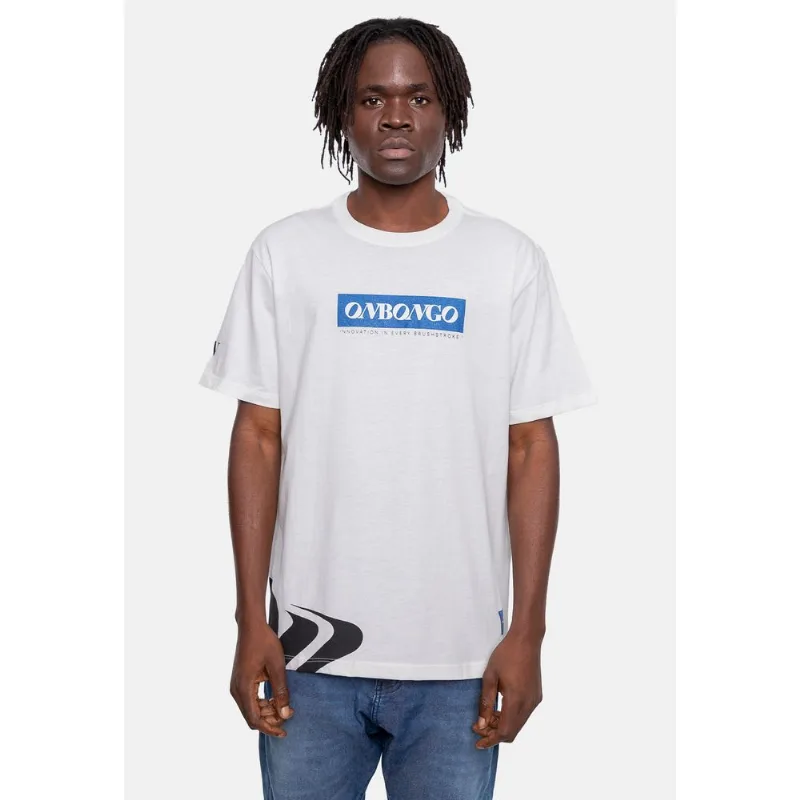 Camiseta Onbongo Estampada Branca - M