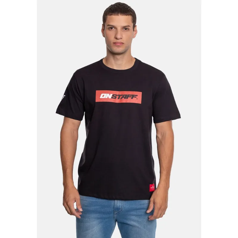 Camiseta Onbongo Estampada Preta - G