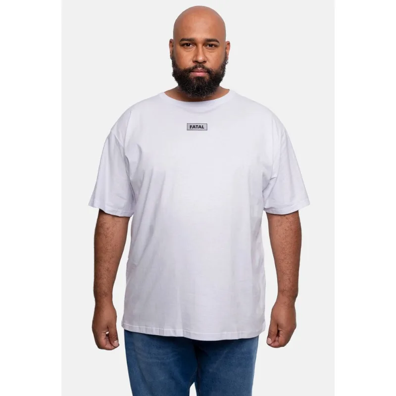 Camiseta Fatal Estampada Plus Size Branca - Plus G