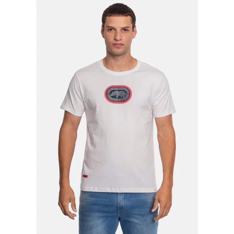 Camiseta Ecko Estampada Branca - GG