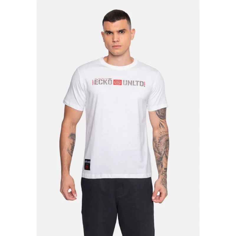 Camiseta Ecko Estampada Branca - G