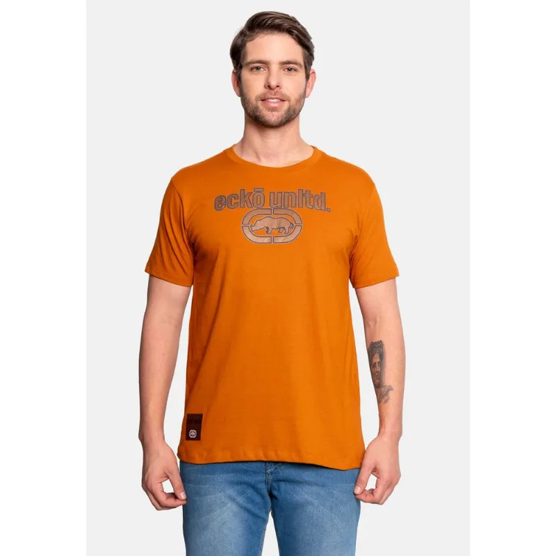 Camiseta Ecko Estampada Caramelo - G