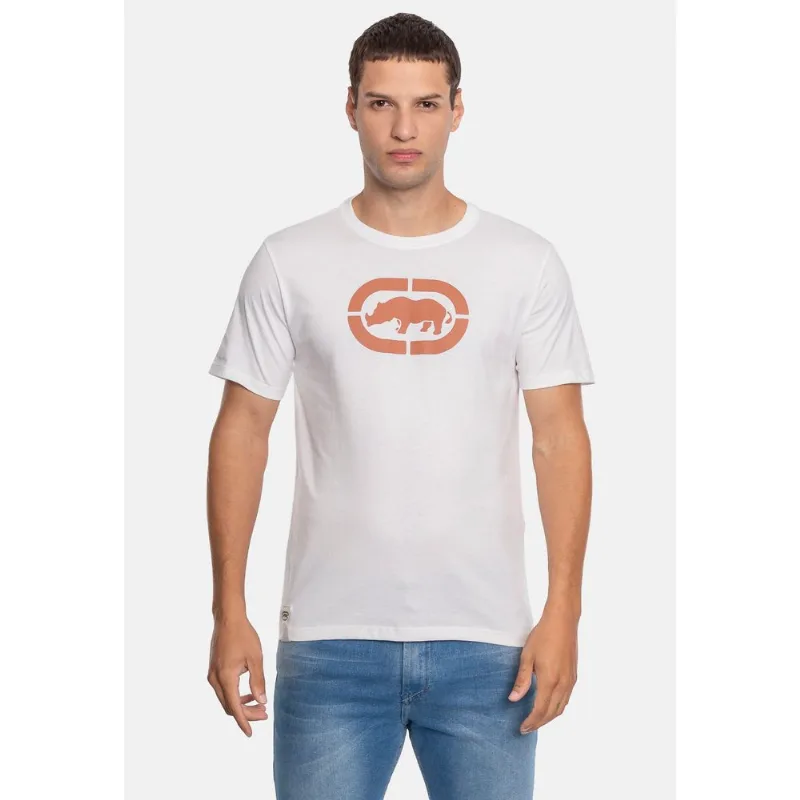 Camiseta Ecko Estampada Branca - G