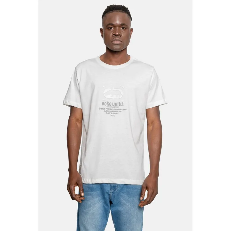 Camiseta Ecko Estampada Branca - M