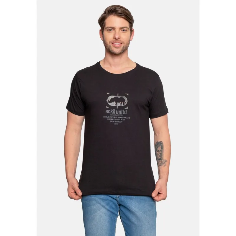 Camiseta Ecko Estampada Preta - M