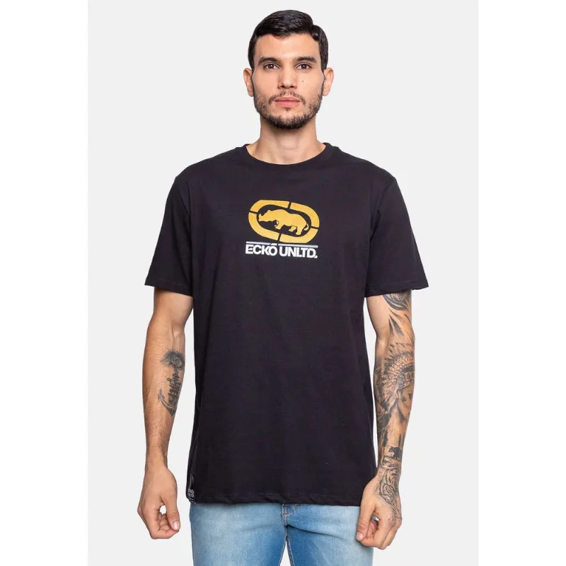 Camiseta Ecko Estampada Preta - P