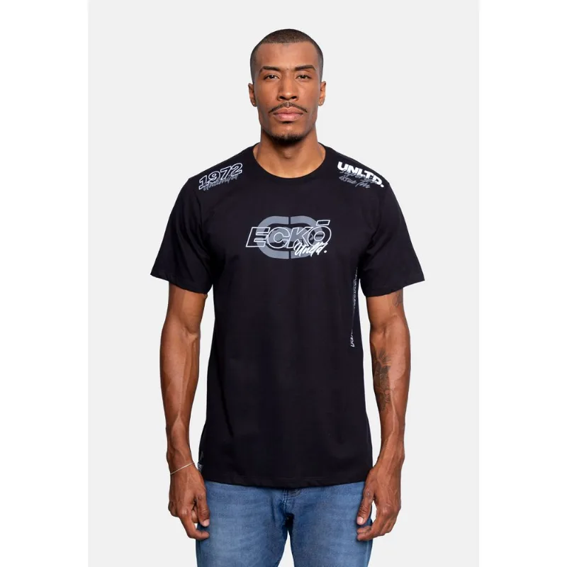 Camiseta Ecko Estampada Preta - GG
