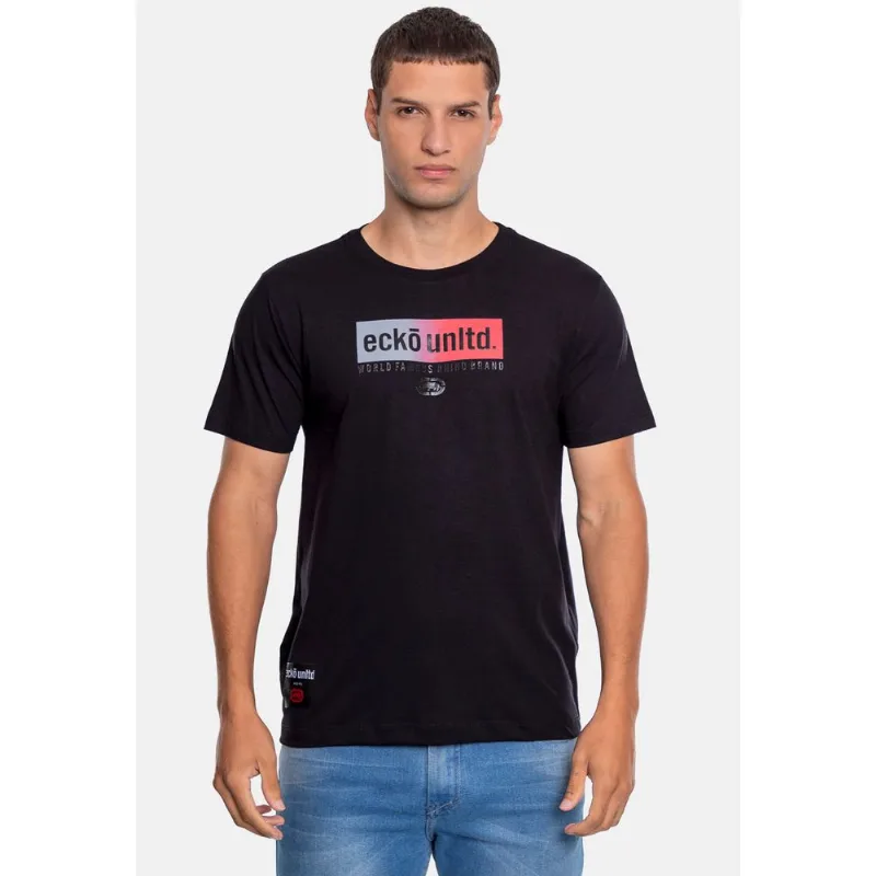 Camiseta Ecko Estampada Preta - P