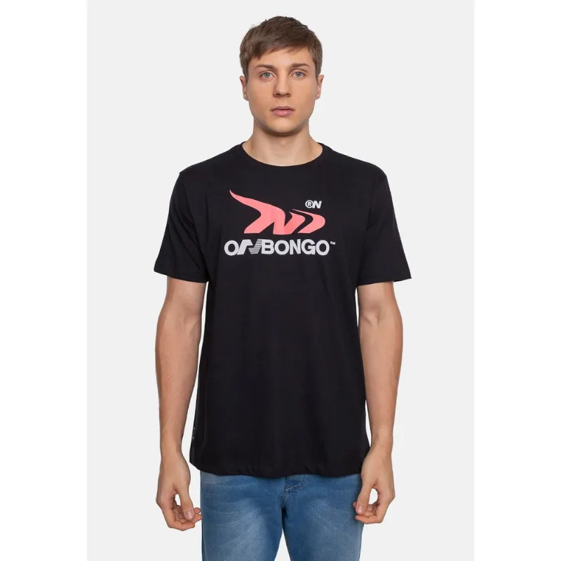 Camiseta Onbongo Estampada Preta - G