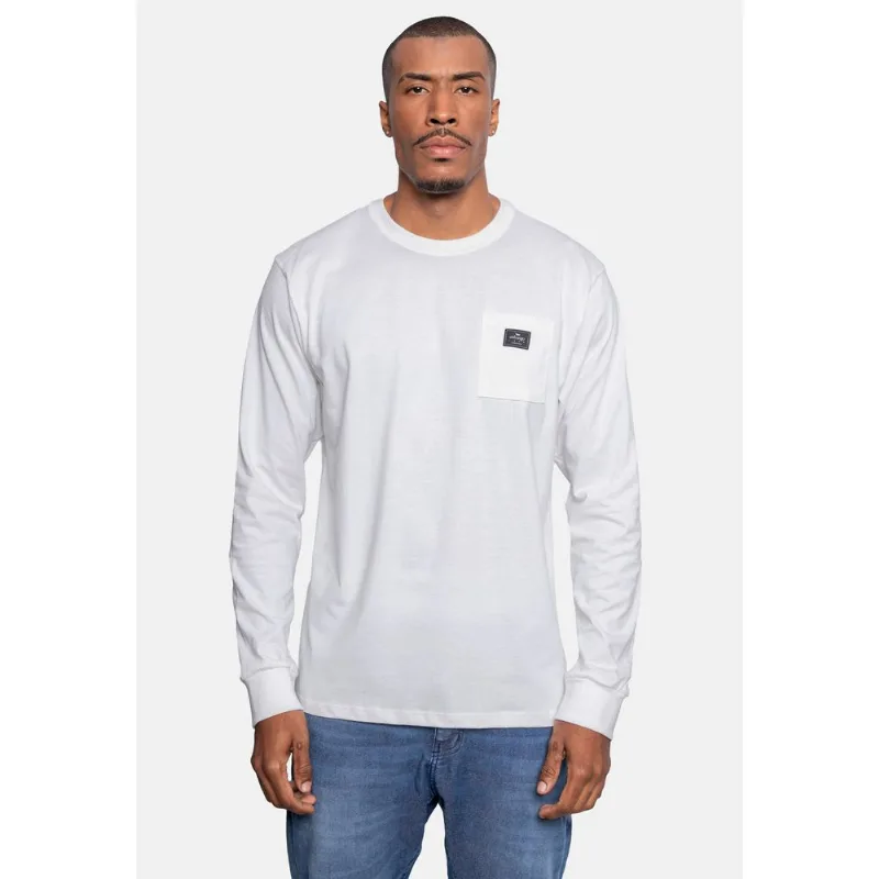 Camiseta Onbongo Manga Longa Branca - M