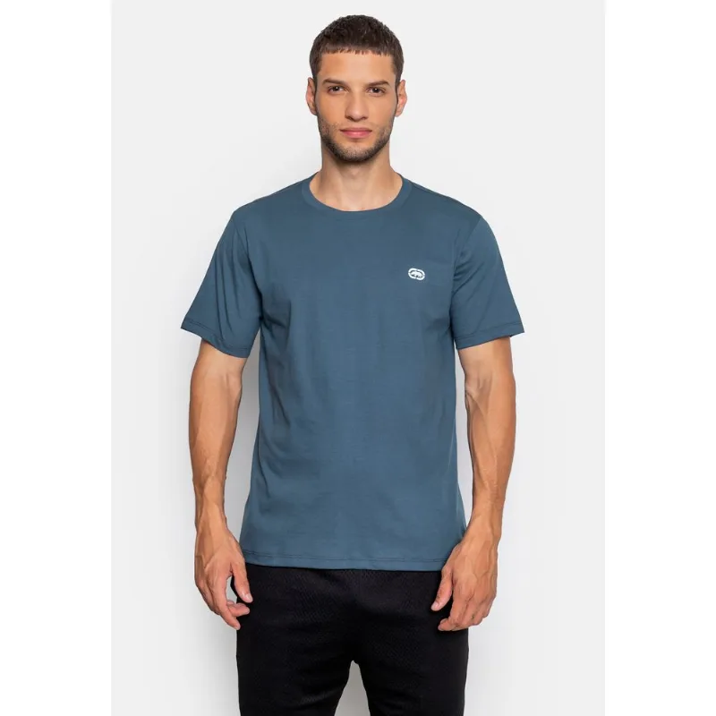 Camiseta Ecko Fashion Basic Iconic Azul Indigo - GG