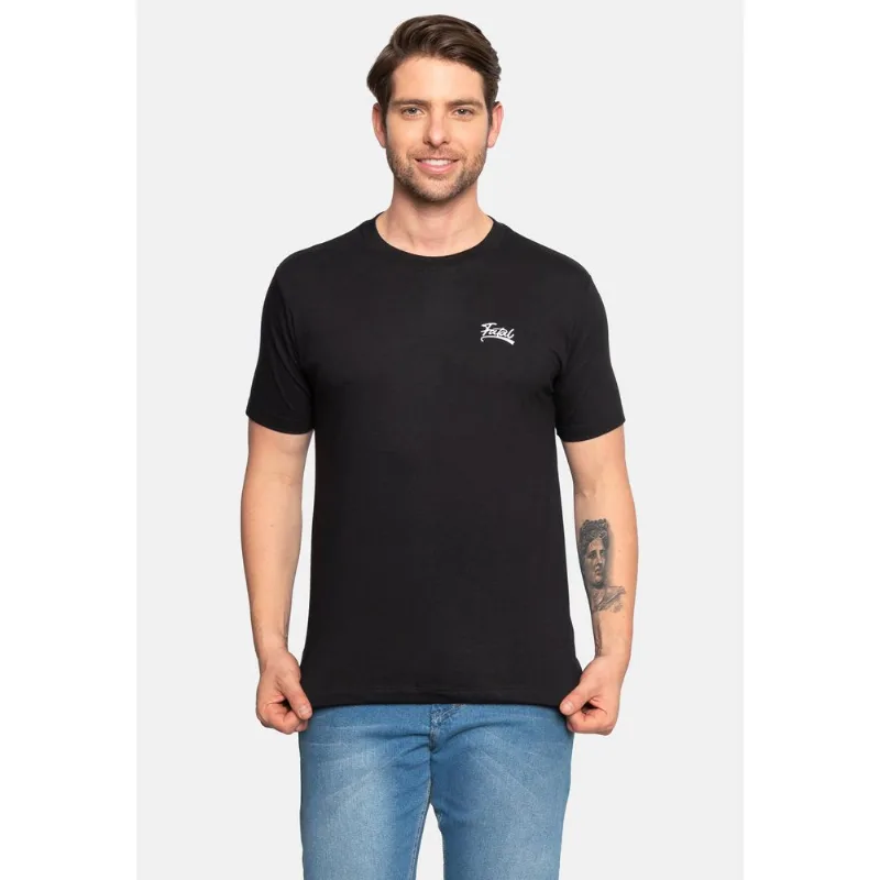 Camiseta Fatal Masculina Fagodson Preta - G