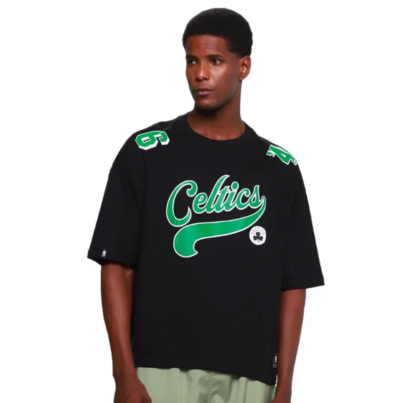 Camiseta Nba Masculina Boston Celtics Yards Oversize