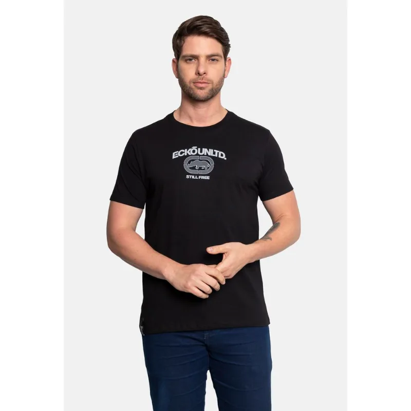 Camiseta Ecko Masculina Point Preta - M
