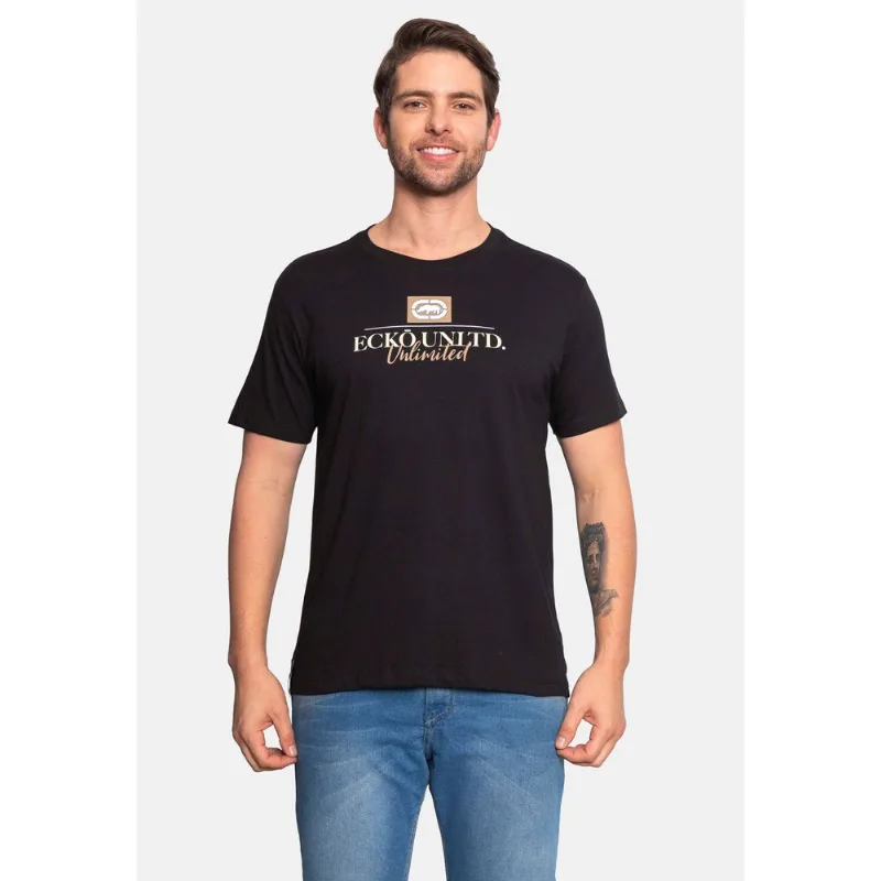 Camiseta Ecko Estampada Preta - M