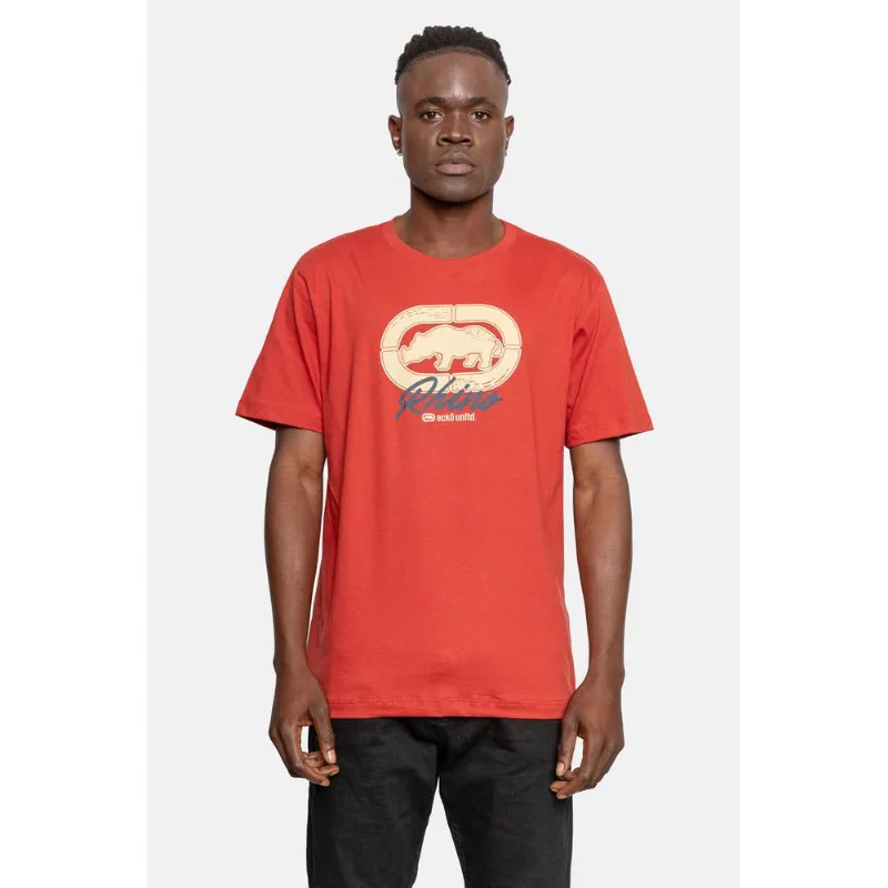 Camiseta Ecko Estampada Vermelha - GG
