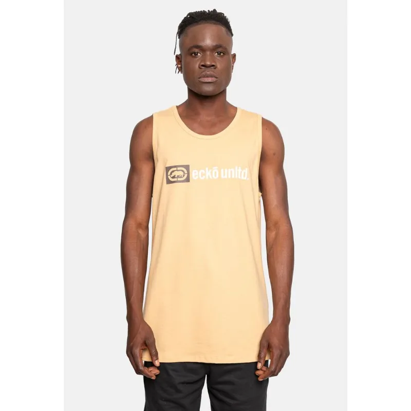 Regata Ecko Estampada Bege Camiseta Ecko Estampada Bege - M