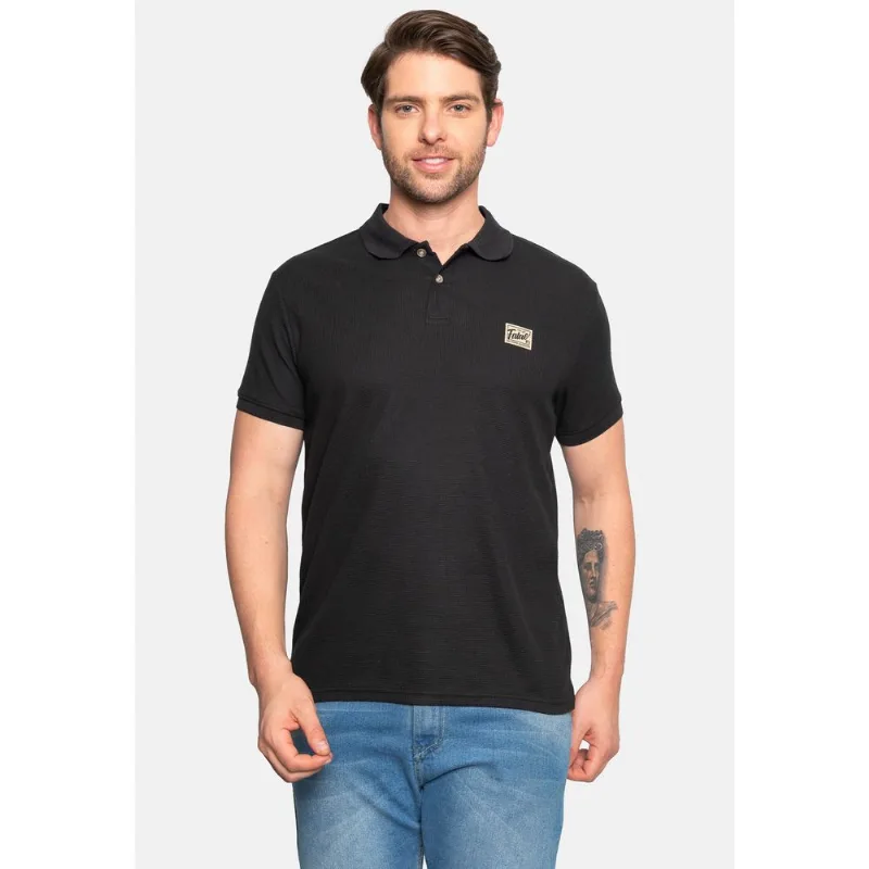 Camisa Polo Fatal Piquet Preta - M