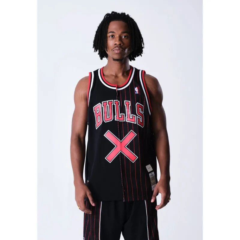 Regata Mitchell & Ness Collab NBA x The Saint Jersey Bulls Dennis Preta - 4XL