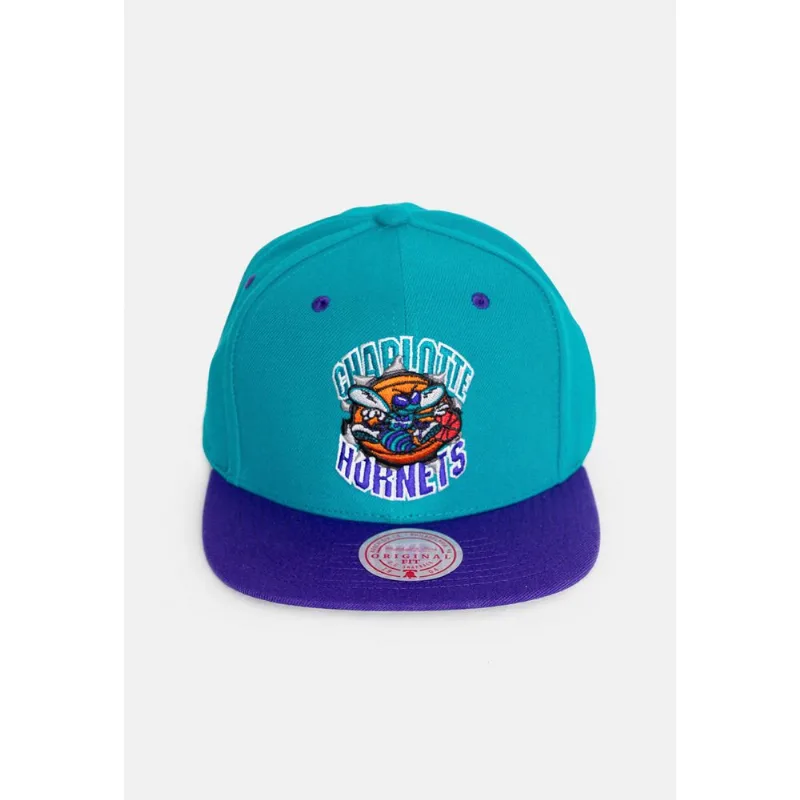 Boné Mitchell & Ness NBA Breakthrough Snapback Hwc Hornets Verde - ÚNICO