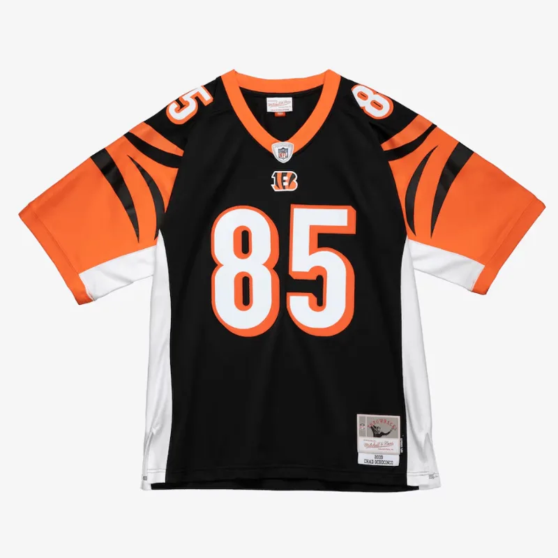 Camisa Mitchell & Ness NFL Jersey Cincinnati Bengals 2009 Chad Ochocinco Preta - 2XL