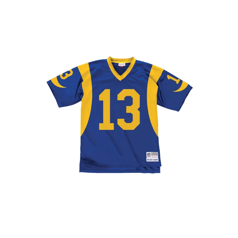 Camisa Mitchell & Ness NFL Legacy Jersey St. Louis Rams Kurt Warner 1999 Royal - 3XL