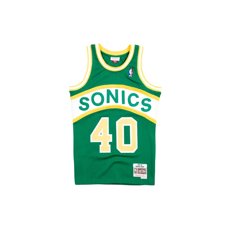 Regata Mitchell & Ness NBA Swingman Jersey Seattle SuperSonic Shawn Kemp 1994-95 Verde - S