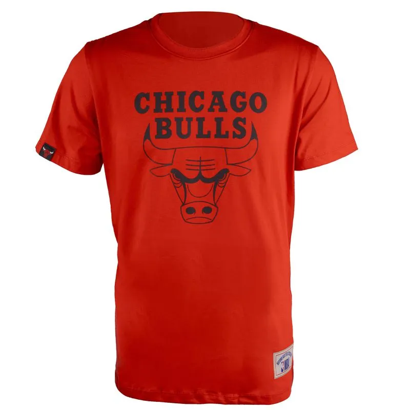 Camiseta de Basquete Masculina Chicago Bulls Nba Vermelho, GG