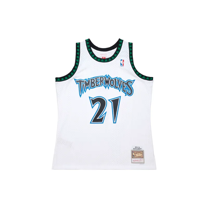 Regata Mitchell & Ness NBA Swingman Jersey Minnesota Timberwolves Kevin Garnett 2003-04 Branca - 2XL