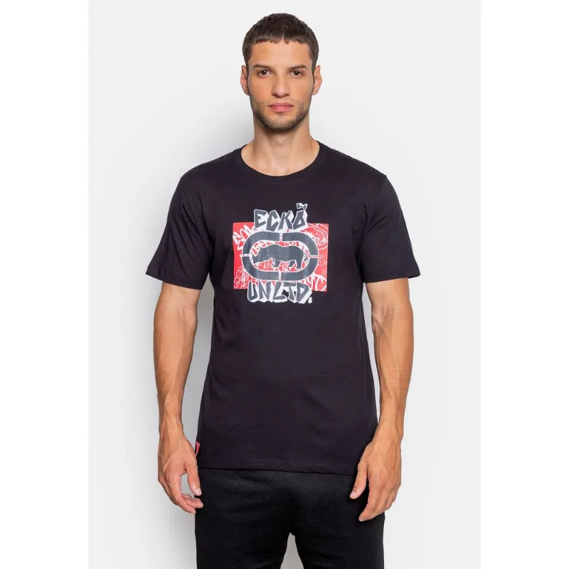 Camiseta Ecko Estampada TXG Preta - G