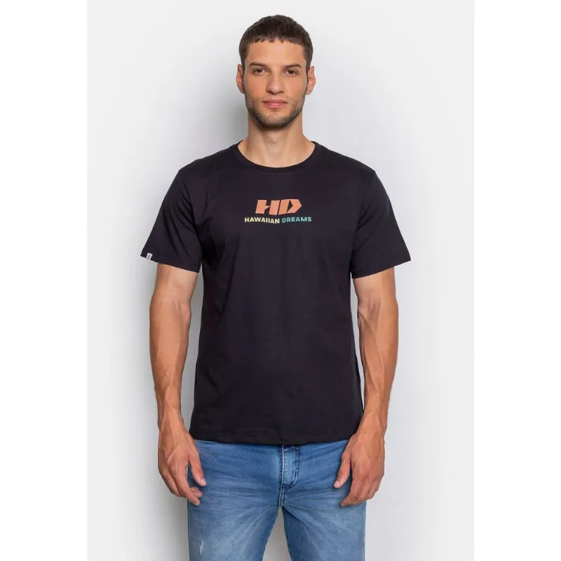 Camiseta HD Estampada Who Dream Preta - P