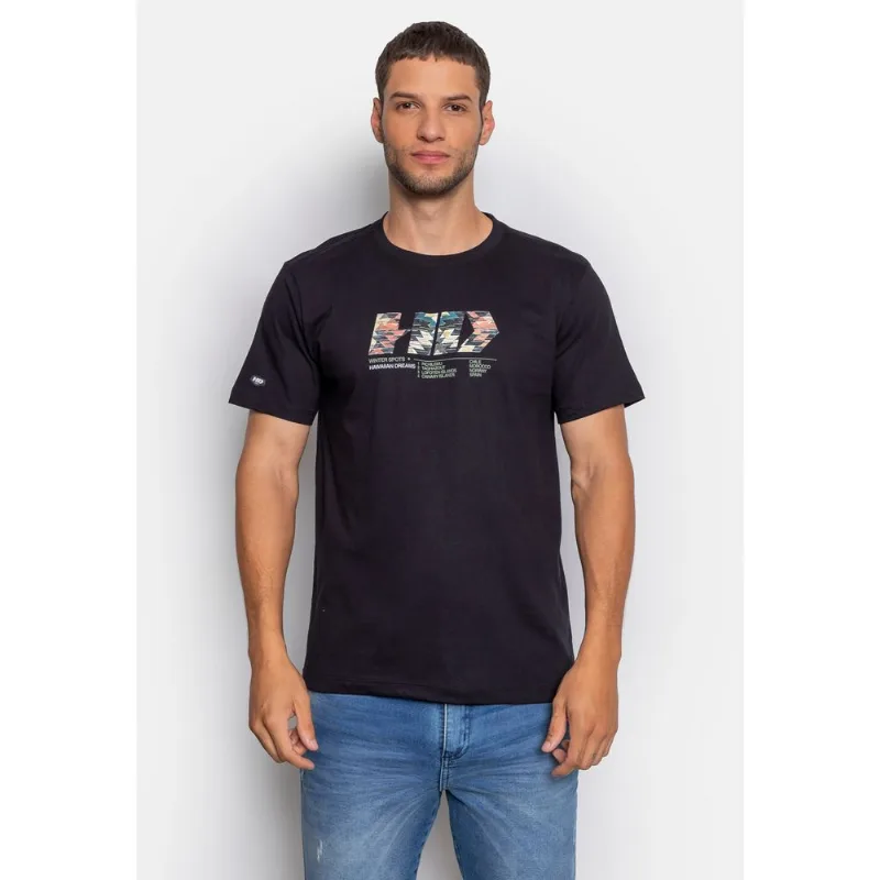 Camiseta HD Estampada Ethnic Preta - GG