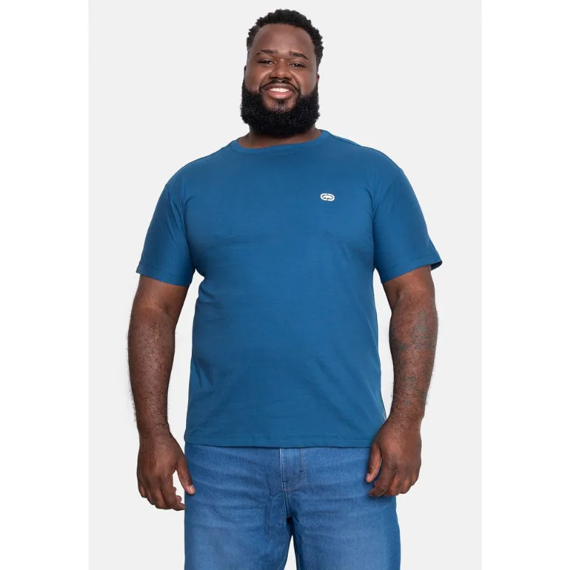 Camiseta Ecko Plus Size Fashion Basic Azul - Plus G