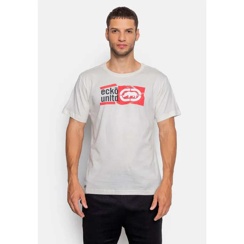 Camiseta Ecko Estampada Vox Branca - P