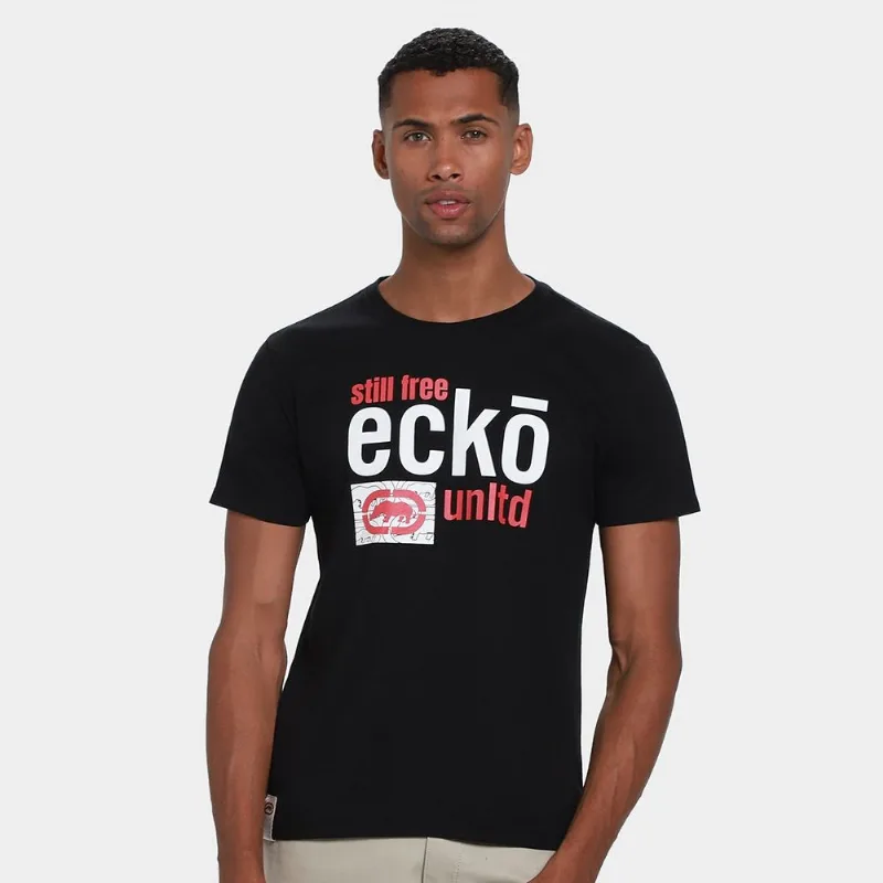 Camiseta Ecko Fair Masculina - Masculino - Preto