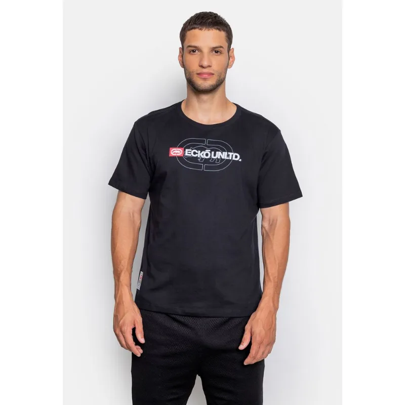 Camiseta Ecko Estampada Back Preta - P