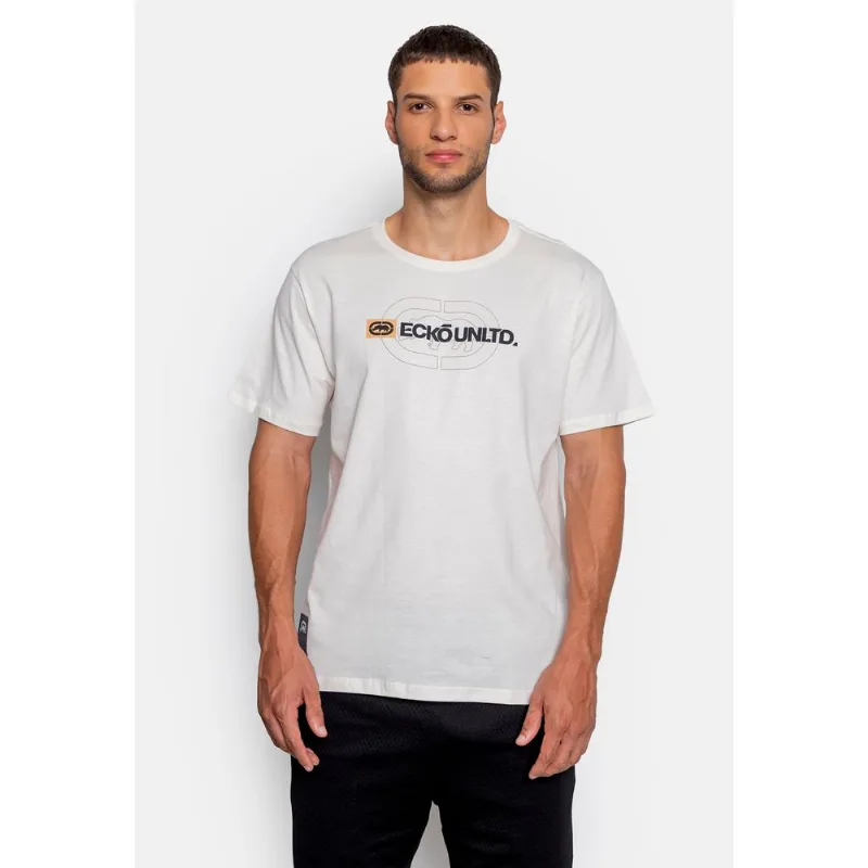 Camiseta Ecko Estampada Back Branca - P