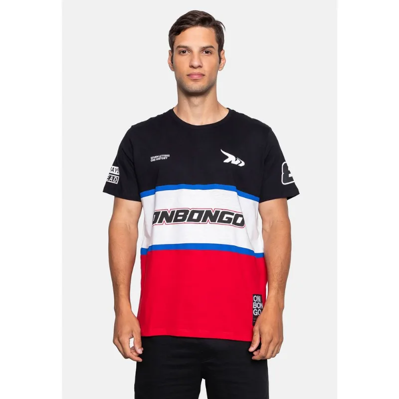 Camiseta Onbongo Especial Recortada Relevo Preta - G