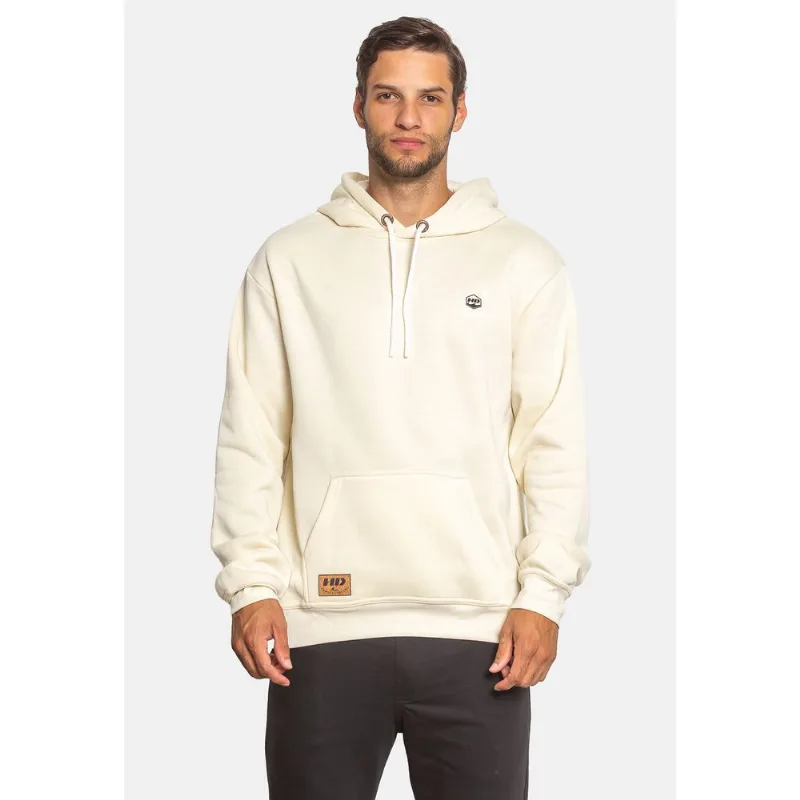 Moletom HD Canguru Masculino Hdcork Off White - M