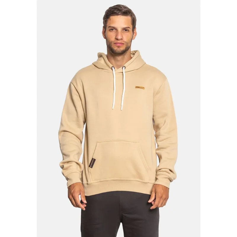 Moletom HD Canguru Masculino Pu Bege - GG