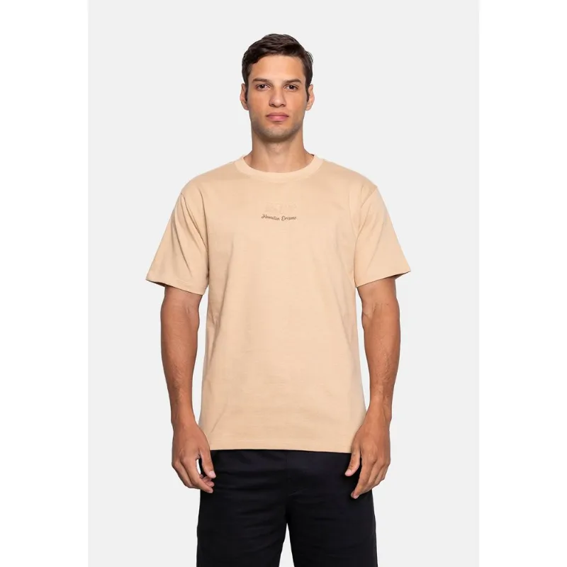 Camiseta HD Especial Embossing Palha - P