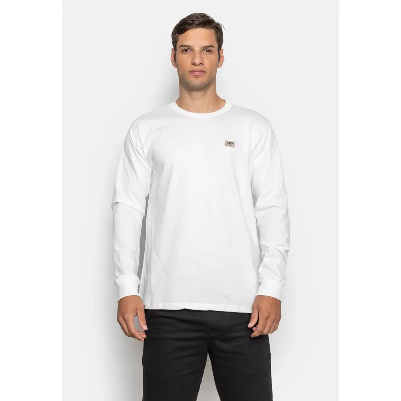 Camiseta HD Manga Longa Basic Branca - P