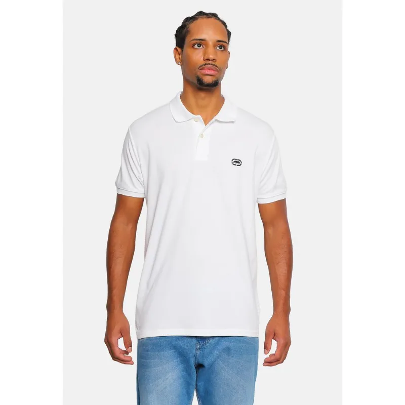 Camisa Polo Ecko Piquet Basic Branca - M