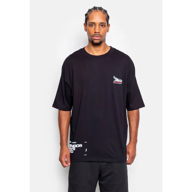 Camiseta Onbongo Oversized Preta - G