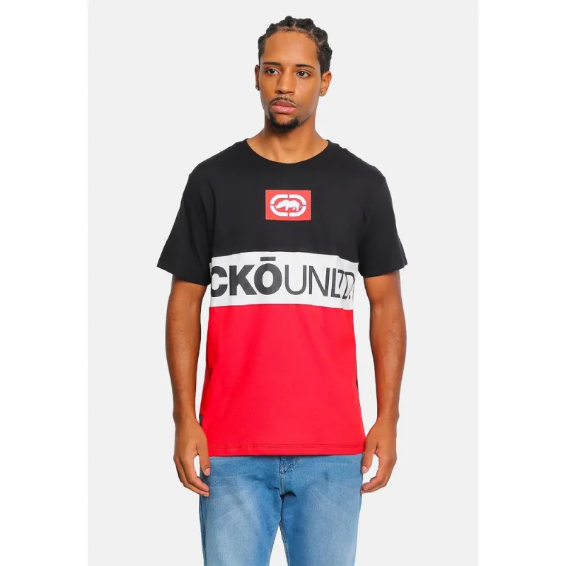 Camiseta Ecko Especial Recortada Nauba Preta - GG
