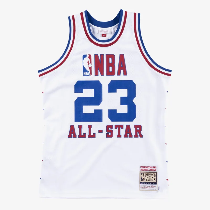 Regata Mitchell & Ness NBA Authentic Jersey All-Star Game 1985 Michael Jordan Branca Regata Mitchell & Ness NBA Authentic Jersey All-Star 1985 Michael Jordan Branca - 2XL