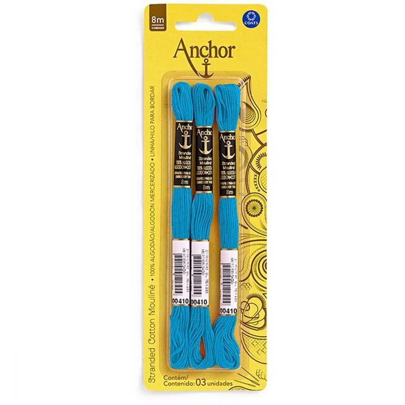 Linha Bordar Anchor Mouline 00410 (7909094207223)