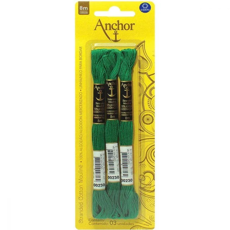 Linha Bordar Anchor Mouline 00230